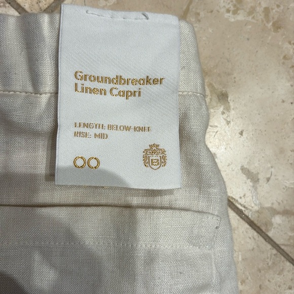 Aritzia Linen Culottes capris shorts - Picture 10 of 11